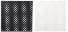 New IKEA Home & Office Pegboard White/Black Wall Mounted Storage 56x56 cm