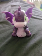 Vintage Neopets Scorchio Purple Dragon Voice Activated Pet by Thinkway Toys USED
