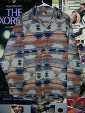 Aztec Button Up 90s Made In USA Sweater Size. Large Great Condition Vintage