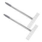 2 Pcs Sign Pole for Outdoor Events Display Planners Lawn Stakes Signs