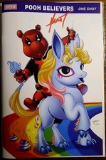 Do You Pooh? Pooh Believers My Little Pony SIGNED BY Marat w/COA comic cover
