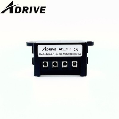 AD_ZL6 0-440VAC 0-198VDC 3A half-wave brake rectifier module