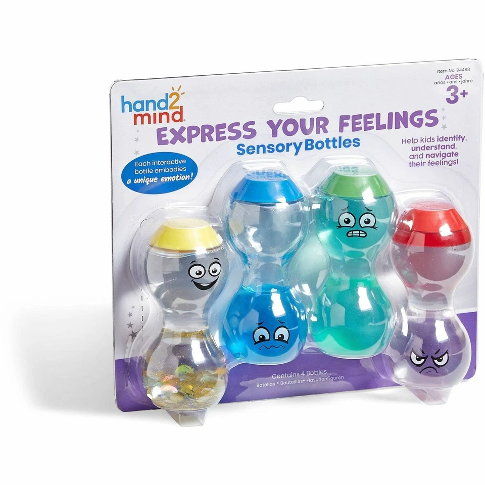Botellas sensoriales Learning Resources Express Your Feelings (lrn-94488) (lrn94488) Foto 3 de 4