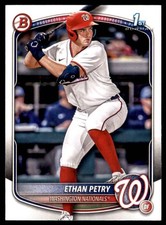 2025 Bowman Draft #BD-151 Ethan Petry Washington Nationals