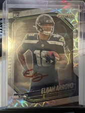 2025 Prizm Choice Elijah Arroyo RED INK auto /100 rookie RC 🔥🔥Pack Fresh RARE