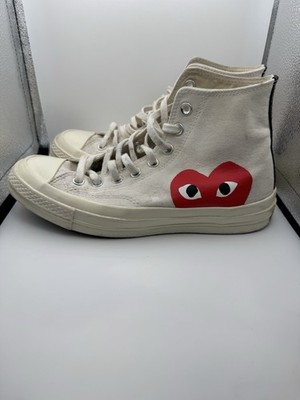 Converse x Play Commes des Garçons Chuck 70 Men's Sneakers White/Red