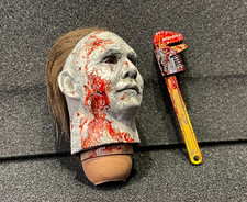 Michael Myers 1:6 Custom Halloween Bloody Fig...