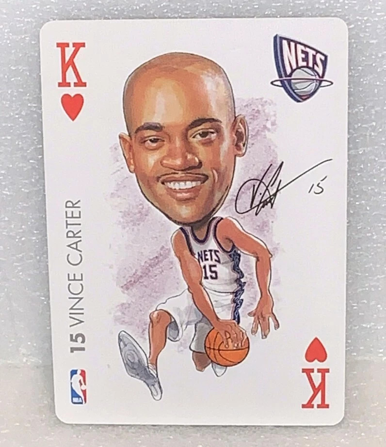 Vince Carter New Jersey Nets 2004-05 NBA Basketball All Pro Deal Playing Card