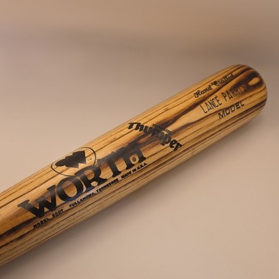 *Likely Game Used* Lance Parrish Model Worth Baseball Bat Vintage