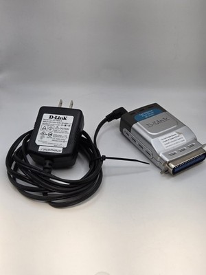 D-Link DP-301P+ Express EtherNetwork Fast Ethernet Print Server W/ Power Cord
