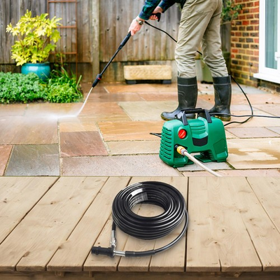 #ad 6M 20M High Pressure Washer Sewer Drain Hose Pipe Cleaner for Karcher $74.93