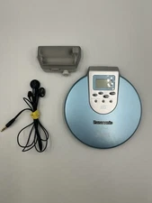 Vintage Panasonic SL-CT540 CD-Player Baby Blue For Parts Or Repair