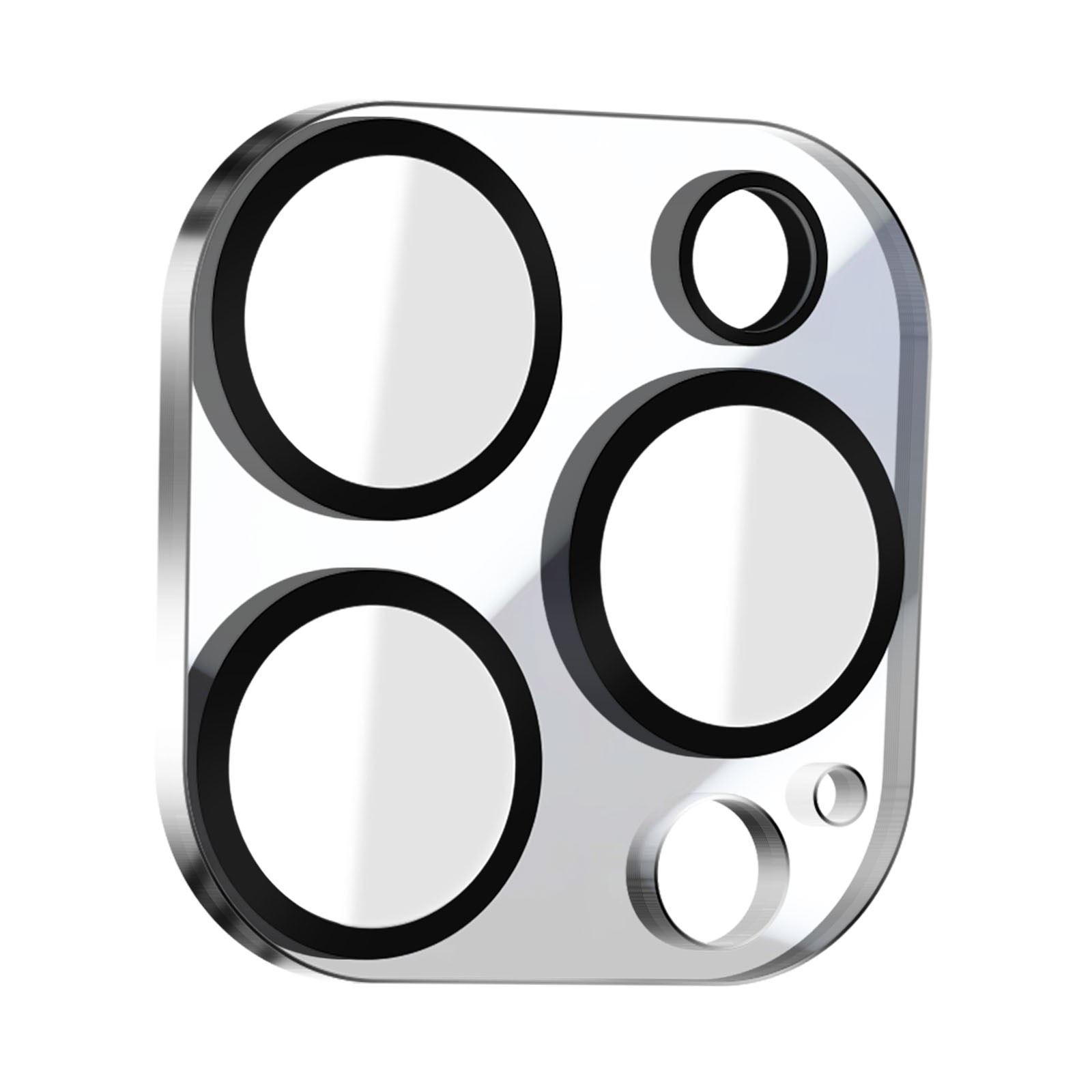 Verre trempé appareil photo iPhone 15 Pro Max Enkay pour voyageur