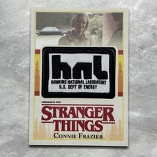 2018 Stranger Things Season 1 Connie Frazier Commemorative Patch Card Hawkins