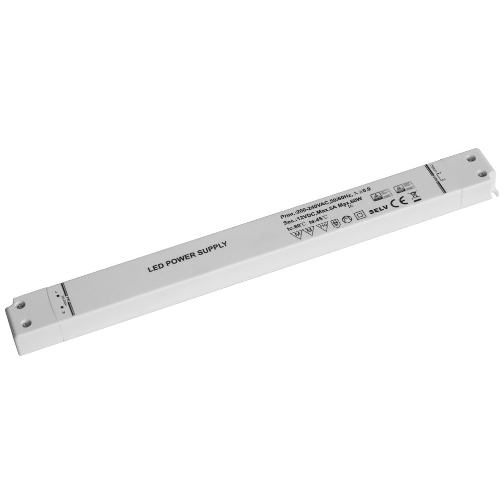 Электрическая лампа SSL60-24VF LED-Trafo, светодиодная лампа постоянного тока мощностью 60 Вт 2....