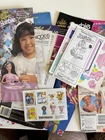 Vintage Barbie Accessories Combs Brushes Shoes Cardboard 80s 90s