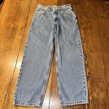 Levi  s 550 Relaxed Fit Jeans Student Boys Straight Leg No Stretch Rigid 16 28X28