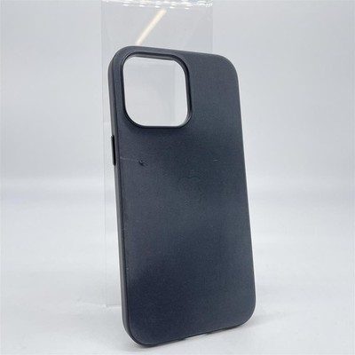 Apple iPhone 15 Pro Max Feingewebe Case mit MagSafe   Schwarz        