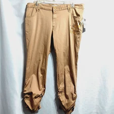 Southpole Juniors Womens 13 Ruched Leg Pants Fashion Jeans Stretch Mid Rise NEW