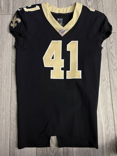2019 Team ausgestellt Nike Alvin Kamara New Orleans Saints Fußballtrikot Gr. 44 +4"" - Bild 2 von 4
