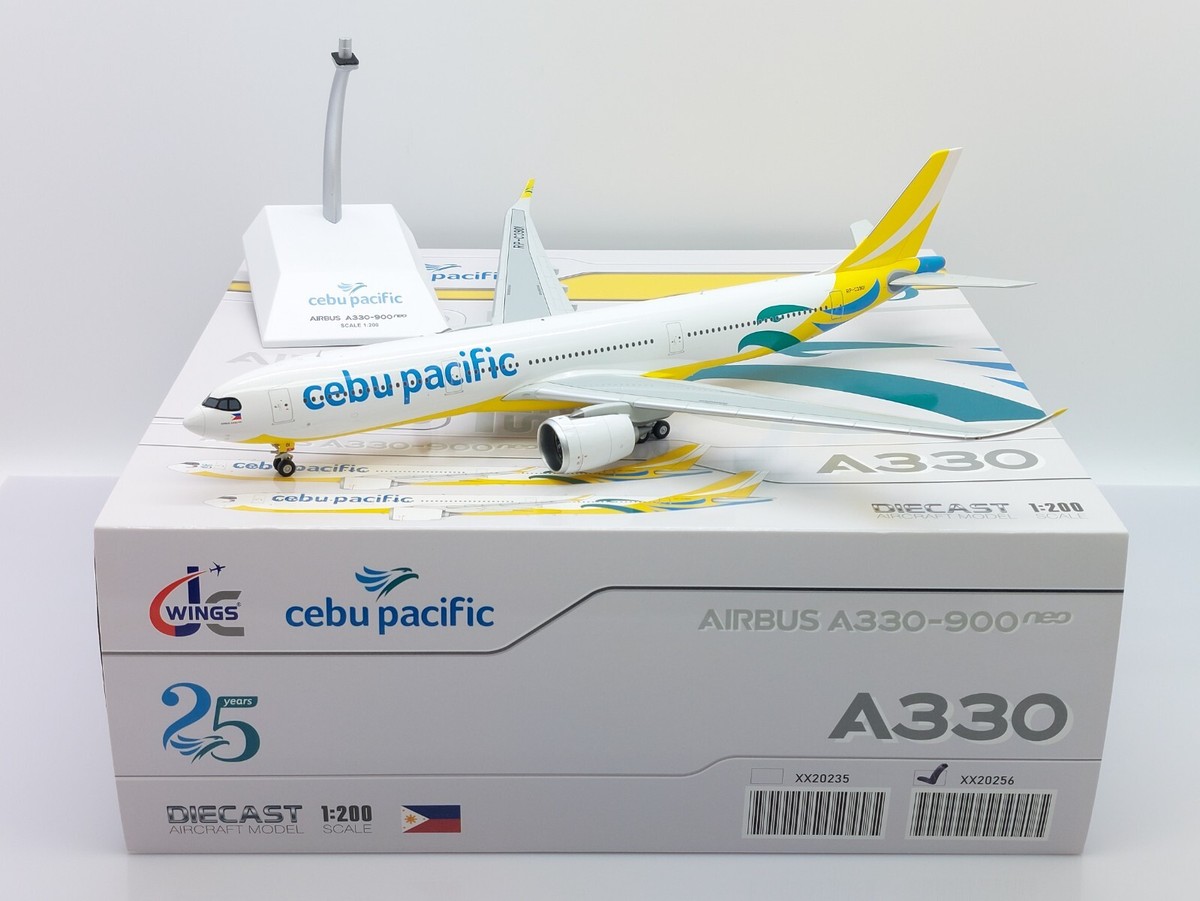 エアバス　AIRBUS　 A330-90 neo　Gemini200 航空機模型 www.JetCollector.com: Cebu Pacific A330-900neo w/stand RP