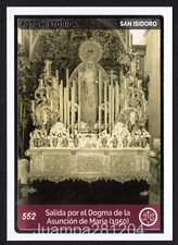 SAN ISIDORO #552 VIERNES SANTO ESTAMPA HOLY CARDS SEMANA SANTA 2024 SEVILLA