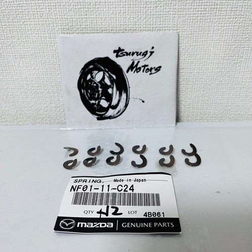 Mazda Genuine RX7 RX8 RX3 RX4 Rotary 13B 20B Cosmo Corner Seal Spring Set 12 NEW - Picture 6 of 17