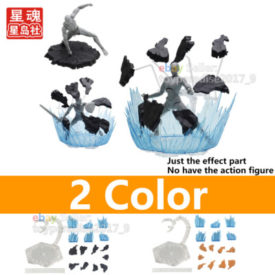 Tamashii Impact Explosion Explode Rock Ground Aura Effect For Figma Gundam Model