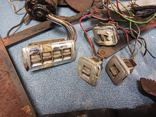 1954 1955 1956 cadillac 4 door power window regulators buick oldsmobile pontiac - Picture 5 of 7