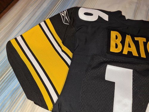 MAGLIA CALCIO CHARLIE LOTTO 16 PITTSBURGH STEELERS HOME AUTENTICA REEBOK tg 42 - Foto 10 di 12