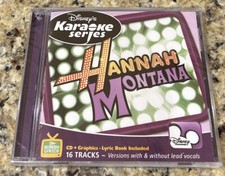 Disney's Karaoke Series Hannah Montana 2007 CD CUTOUT- PROMO NEW SEALED