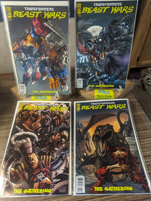 (4) TRANSFORMERS: BEAST WARS: THE GATHERING #1, 2, 3, 4 [2006] NM *Raw Set Sale*