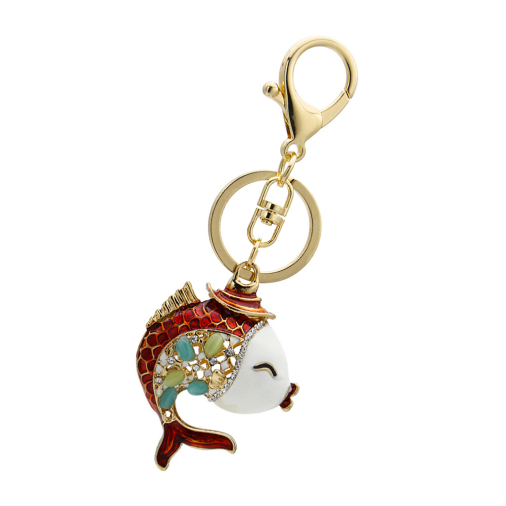 2pcs Creative Shape Rhinestone Keychain Marine Life Key Ring eBay