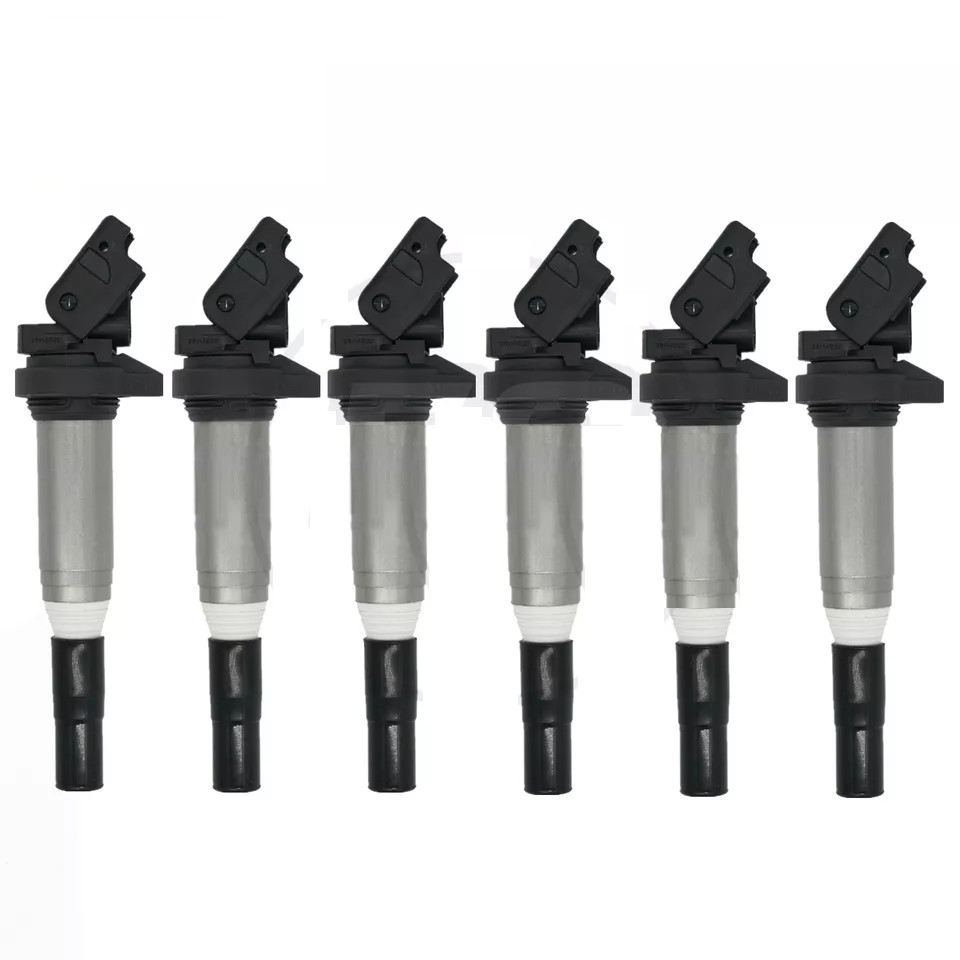 BMW Set of 6 Direct Ignition Coils for Models Equipped with Delphi Coils