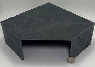 HANDMADE Slate Cave Bottomless Hide 10x10x4" Fish / Snake / Reptile / Turtle Aquarium