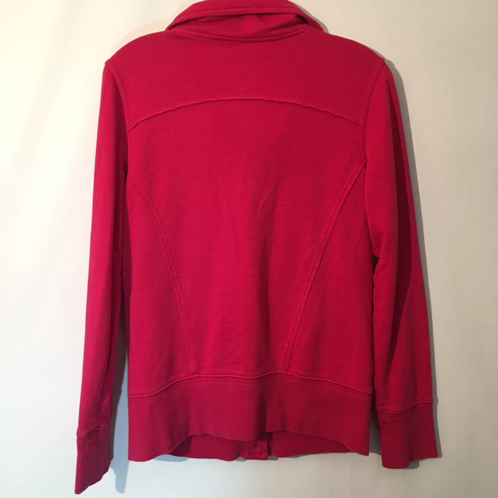 lole button up casual active yoga pockets coat jacket