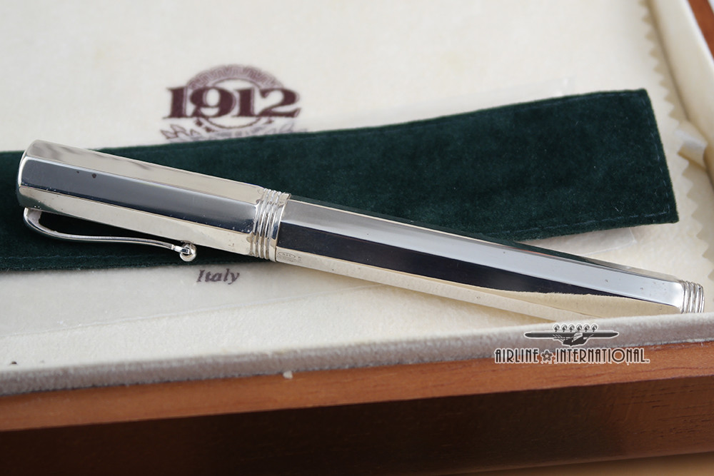Montegrappa Reminiscence 925 Sterling Silver Large Fountain Pen