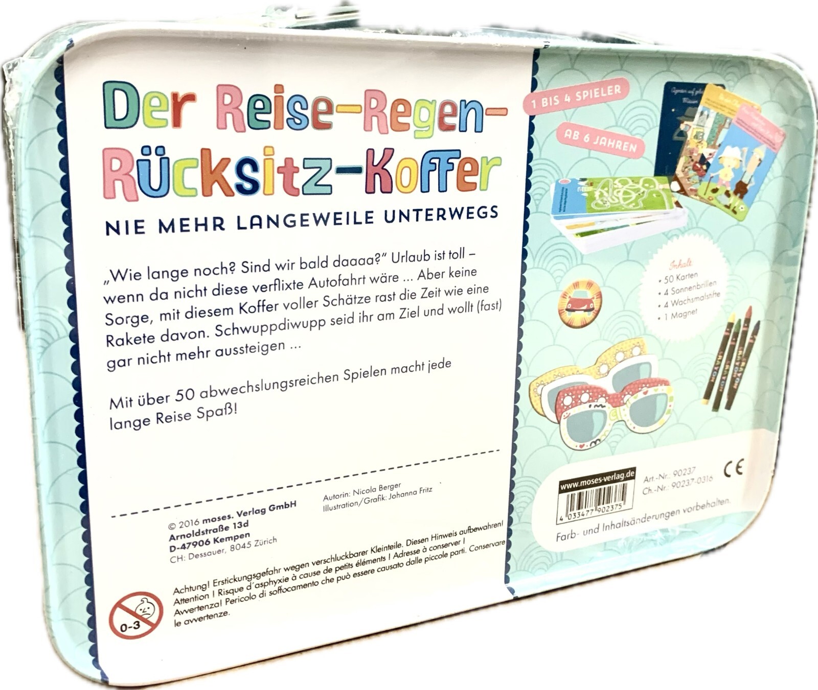 Thumbnail - Der Reise-regen-rücksitz-koffer Gegen Langeweile