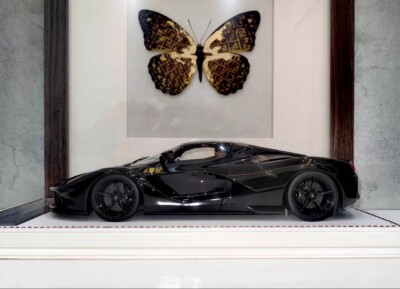 Ferrari LaFerrari (Gloss Black) [Davis & Giovanni] 1:18 scale | eBay