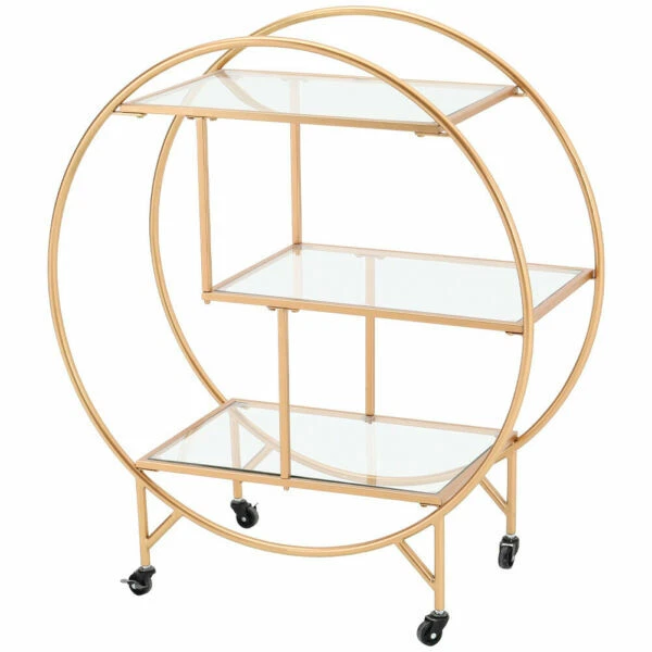 Gold Drinks Trolleys & Tea Trolleys