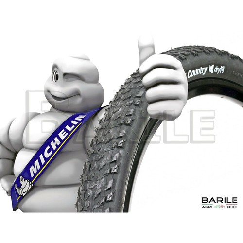 Copertone / Pneumatico MICHELIN COUNTRY DRY 2 Bici MTB 26 x 2.00 PROFESSION NERO - Foto 1 di 3