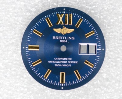 Breitling Cockpit Zifferblatt Dunkelblau  30,2 mm