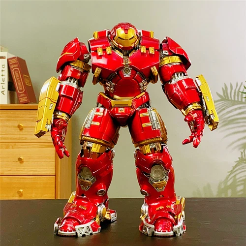 Comicave CS Hulkbuster Metal Action Figure Iron Man MK44 1/12 Light Model - Picture 2 of 5