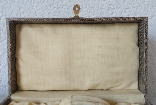 alter leerer Besteckkasten Besteckaufbewahrung 6 Teile 17,0 x 9,7 x 3,7 cm - Picture 2 of 12