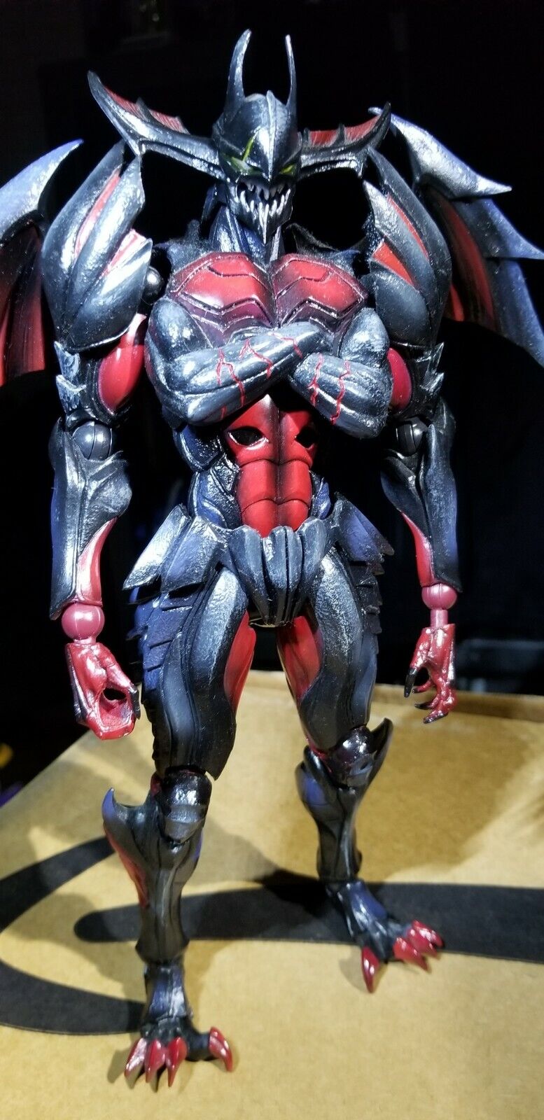 Review mô hình Diablos Armor Rage Set Play Arts Kai Bootleg Action Figure 