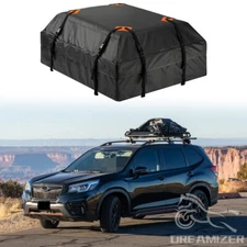 21 Cubic Feet Roof Top Cargo Carrier Bag Waterproof For Subaru Forester Outback