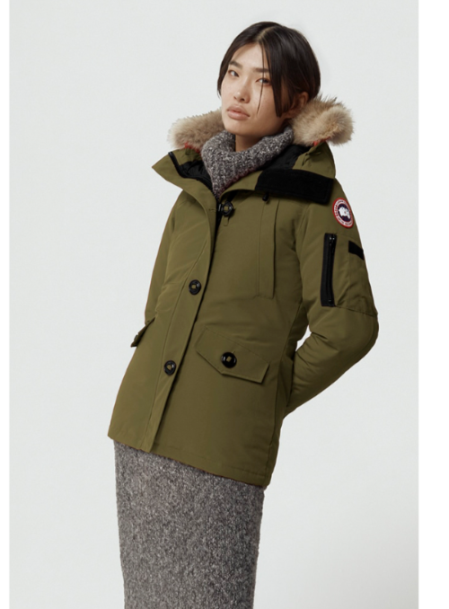 CANADA GOOSE Montebello Parka 2530L Olive Green Jacket Women CANADA GOOSE Montebello Parka 2530L Olive Green Jacket Women
