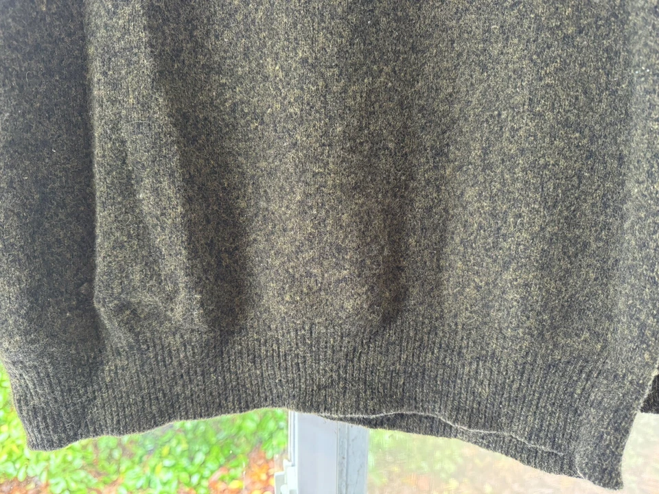 Jan Paulsen Lammwollmix Herren XL "Life" Rundhals Polo mit 3 Knopfverschluss L/S - Bild 4 von 4