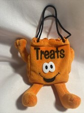 Boo Beans Halloween Treats Bag Plush Stuffed Toy Vintage