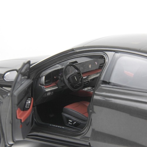 1:18 Scale Lincoln Z Gray Diecast Model Car Paudi Toy Collection Gift Model - Picture 6 of 7